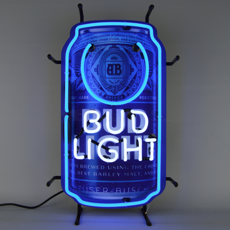Bud Light Can Neon Sign Bud Light Can Neon Sign